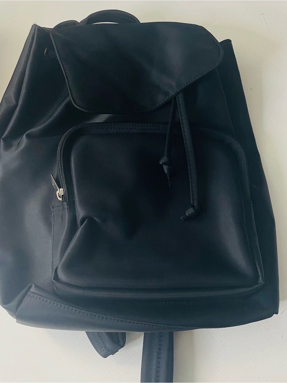 GAP Black Everyday Backpack Y2K Drawstring durable Nylon